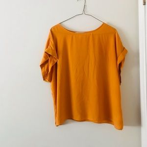 🪴Forever 21 Yellow Blouse
